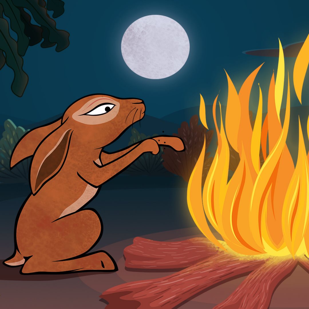 The Hare in the Moon, a Red Curtain Project story