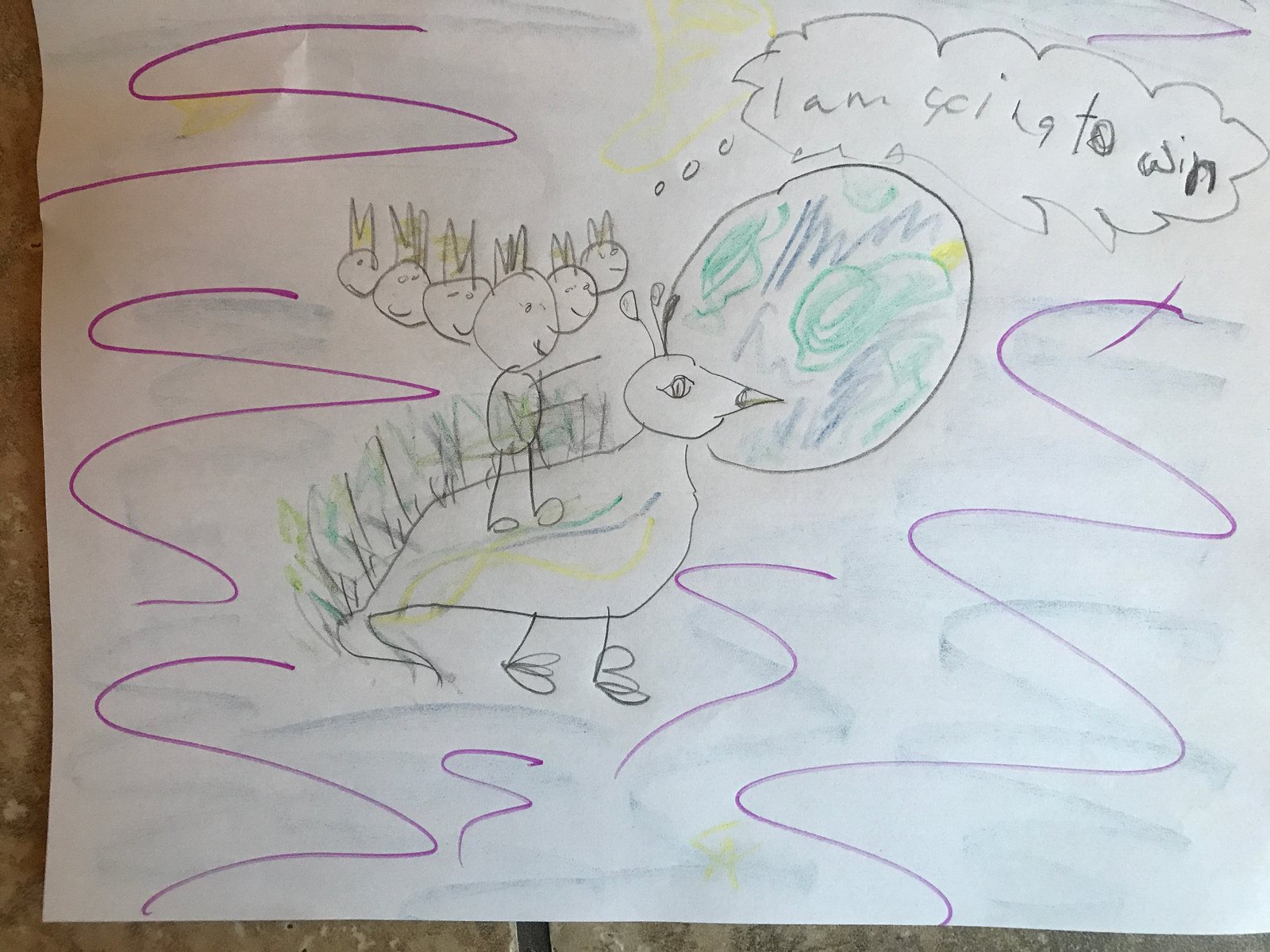 Kathryn S. (aged 5) from London, UK